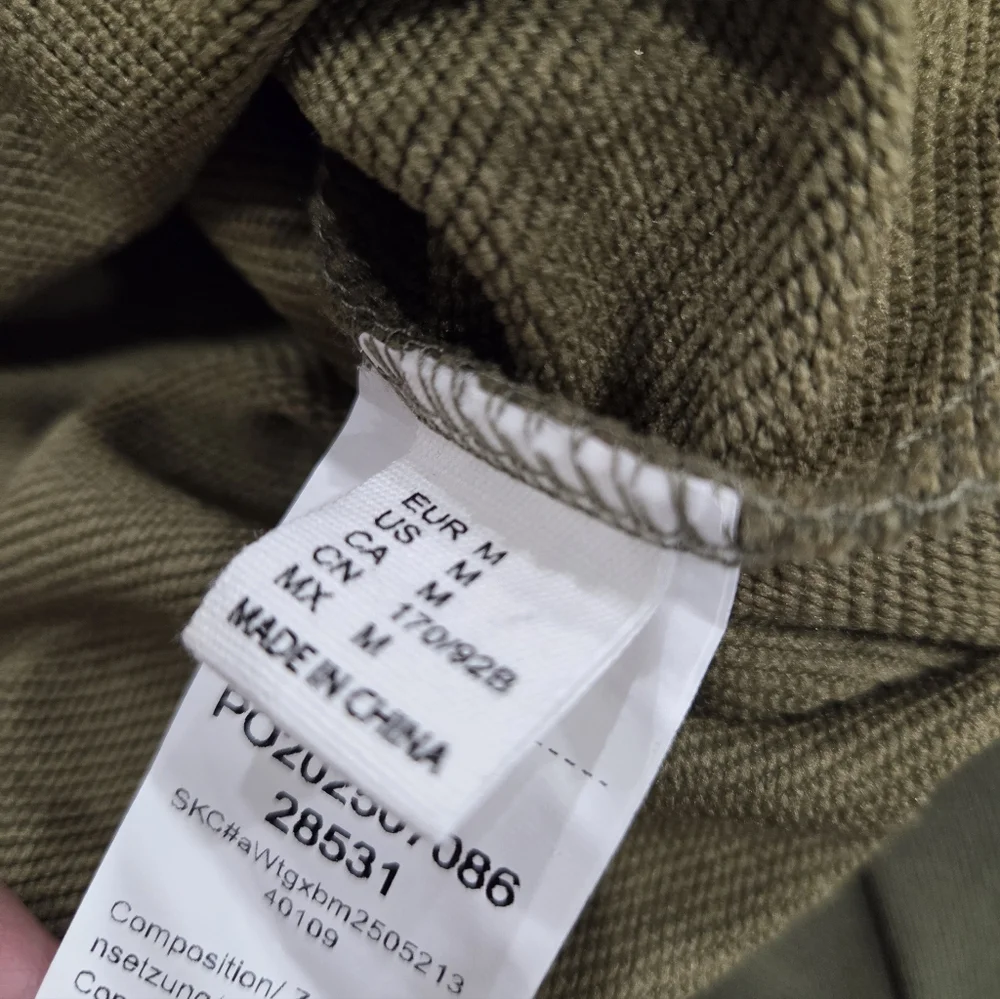 WOMEN'S GREEN CASUAL BOMBER JACKET SIZE MEDIUM